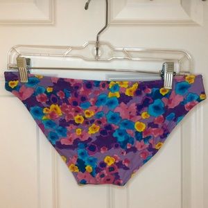 NWOT Delia*s Floral Bikini Bottom